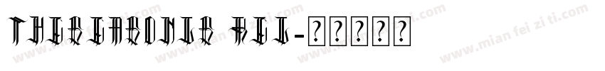 theseasongs reg字体转换